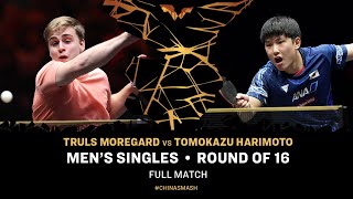 FULL MATCH  Truls Moregard vs Tomokazu Harimoto  MS R16  ChinaSmash 2024 [upl. by Garvey]