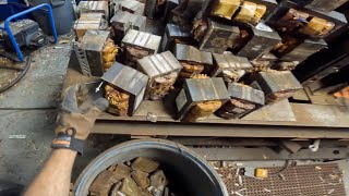 3000 Lbs Of Copper Busbar Scrapping Transformers For Copper amp 30000 Of New Electrical Gear Pt1 [upl. by Alyar865]