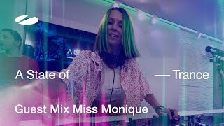 Miss Monique  A State Of Trance Episode 1195 ADE Special Guest Mix [upl. by Eejan]