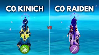 Who to Pull  C0 Kinich vs Raiden   Genshin Impact [upl. by Hollerman]