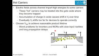 Introduction to VLSI DesignLecture 14  Circuit Pitfalls [upl. by Alvie]