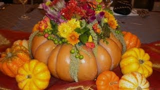 The Perfect Thanksgiving Centerpiece in a Fairy Tale Pumpkin [upl. by Eiclehc]