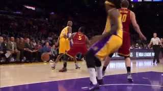 Kobe Bryant Dishes CareerHigh 17 Assists [upl. by Gobert849]