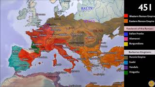 Barbarian Invasions and the Fall of the Western Roman Empire [upl. by Frederich827]