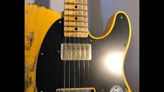 Single Coil or Humbucker for Tele I try Bare Knuckle “Stormy Monday” [upl. by Onaireves]