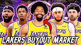 Lakers BEST Buyout Market Targets Following Trade Deadline Lakers quotFavoritesquot for Spencer Dinwiddie [upl. by Cirilla90]