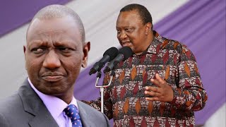 Wakati wa kutishwa uliisha Former President Uhuru RIPS President Ruto in Mwingi Kitui County [upl. by Eladnor89]