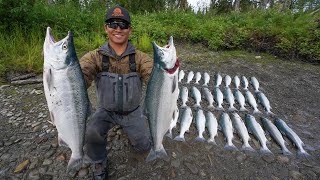 Alaska Kenai River Red Salmon Fishing 2024 CATCH CLEAN COOK [upl. by Peta]