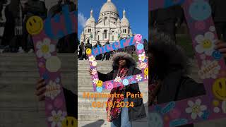 Montmartre Paris 03102024 bangladesh paris sylhet travel 2024 montmartre 4k reels reel [upl. by Ajiram138]