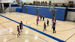 20240217 W 2721 Hayward Tigers Girls Black vs Team United Silver [upl. by Yahsan]