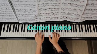 Canon piano [upl. by Notxarb]