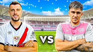 FOOTBALL CHALLENGE VS ANDREI RAȚIU LA RAYO VALLECANO [upl. by Elehcin856]