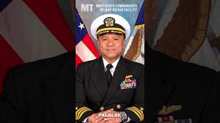 US Navy ousts top commanders of ship repair facility in Japan [upl. by Zetta]