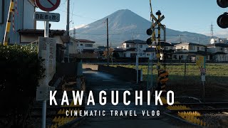 Fuji Kawaguchiko Cinematic Travel Vlog  Filmed with Fujifilm XE4  XF1855MM F284 OIS 4K [upl. by Elatia]