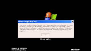 Compaq System Recovery and Code Purple Short Version [upl. by Marten407]