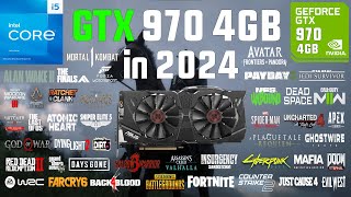 GTX 970 Test in 60 Games in 2024 [upl. by Amehsyt610]