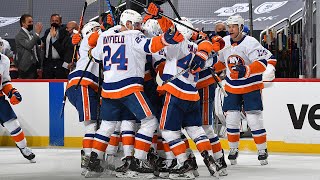 Palmieri gives Isles Game 1 victory in OT [upl. by Gelb]