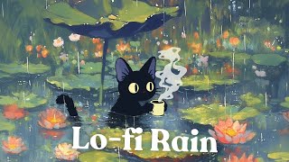 Jazzy Hiphop  Lofi Rain ☂️ Coffee time  for Study  Focus  Relax [upl. by Han]