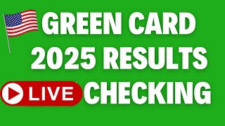 DV2025 Green Card Lottery Results Are You A Winner [upl. by Brag]