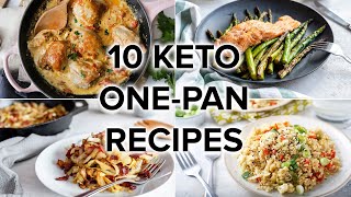 10 Keto OnePan Recipes with Easy Cleanup [upl. by Richella]