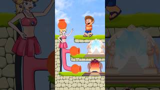 Will Peach Help Mario Or Rosalina ❓Choose Heaven Or Hell 🤨FUNNY ANIMATION sprunki Mario Shorts [upl. by Horacio]