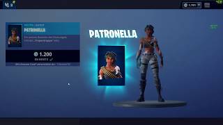 FortniteShop 10032019 NEU Patronella Skin  Bandolette Skin  Machete Axt  Heli  Choppa [upl. by Brendon689]