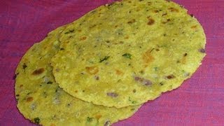 How to make Missi Roti aka Daal Roti  Indian Recipes [upl. by Drucill]