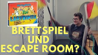 Das Verrückte Labyrinth ESCAPE ROOM Deutschland2018 [upl. by Auhsot]