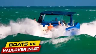 2023 TOP 22 MOMENTS AT THE INLET   Boats vs Haulover Inlet [upl. by Euqinwahs915]