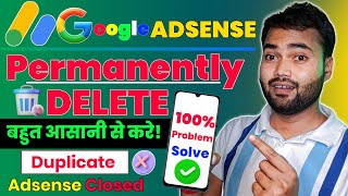 Google adsense account delete kaise kare  How to delete adsense account  How to close adsense [upl. by Ambrosane]