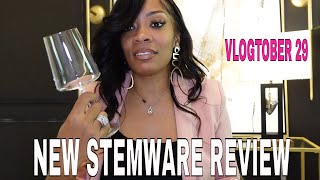 Sipping in Style BudgetFriendly Amazon Wine Glasses Reviewed Vlogtober 29 [upl. by Kiley]