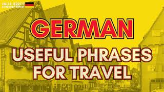 Useful German Expressions for Travel [upl. by Finnegan981]