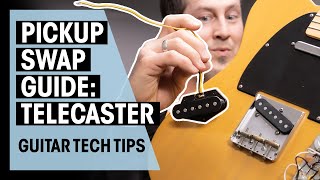 How To Swap Pickups In a Telecaster  Guitar Tech Tips  Ep 61  Thomann [upl. by Otsuaf764]