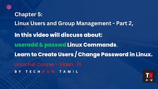 Linux User Management  Useradd amp Passwd Command in Linux [upl. by Ulland]