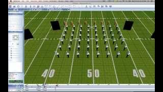 Chapter 22  Changing Uniforms During Performance  EnVision 3D Drill Design [upl. by Kirt]