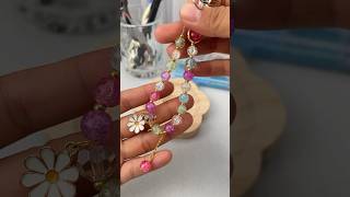 DIY Colorful Beaded Bracelet  Daisy Bracelet  Nihaojewelry Making Tutorial Step By Step [upl. by Elyk]