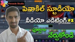 Learn Pinnacle Studio Video Editor  How To Edit Videos  Professional Video Editing Software [upl. by Naillij]