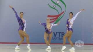 Trio GREECE  Aerobic Worlds 2012 [upl. by Ardnait915]