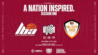 London Basketball Academy vs TriCity Prep  NPA  Session 1  Season 6 [upl. by Ahsiaa]