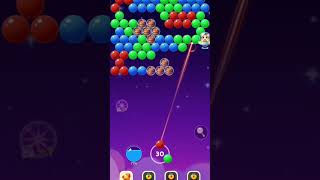 bubble shooter game Solve this  mansi gaming [upl. by Emmit]