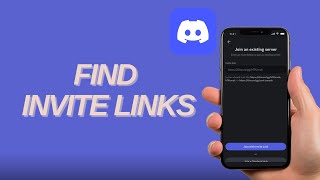 How To Find Invite Links For ServersGroups On Discord Mobile In 2025 Tutorial [upl. by Alyag]