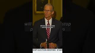 Senator John Thune on his medical condition 👄 cheapfake [upl. by Arnie]