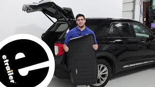 StepByStep Installation Tutorial for the WeatherTech Cargo Liner on a 2021 Ford Explorer [upl. by Laverna]