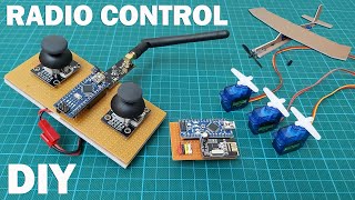 Cheap and Simple Radio Control Making for RC Models DIY RC 4Channel [upl. by Ettesel]