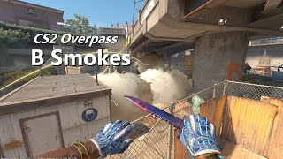 B Smokes for CS2 Overpass [upl. by Orpha]