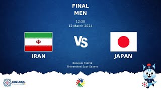 IRAN vs JAPAN  Futsal DEAFLYMPICS ERZURUM 2024  Men Finals [upl. by Lieberman]