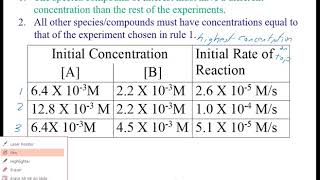 13 3 Dependence of Rate on Concentration Part 2 [upl. by Ainesej]