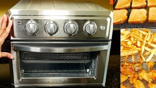 Cuisinart Air Fryer Toaster Oven REVIEW DEMO [upl. by Oam382]