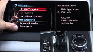 2014  2015  2016 BMW iDrive Touch Infotainment Review  with finger writing recognition [upl. by Cordy]