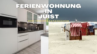 Luxus  Ferienwohnung auf Juist  2023 komplett renoviert mit zwei Schlafzimmern [upl. by Ylla]